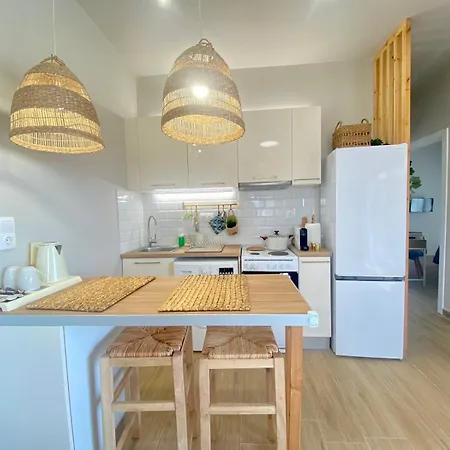 Boho Natural Beachfront Detached House Дом отдыха Analipsis (Messinia)