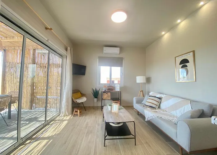 Boho Natural Beachfront Detached House Ferienhaus Analipsis (Messinia)