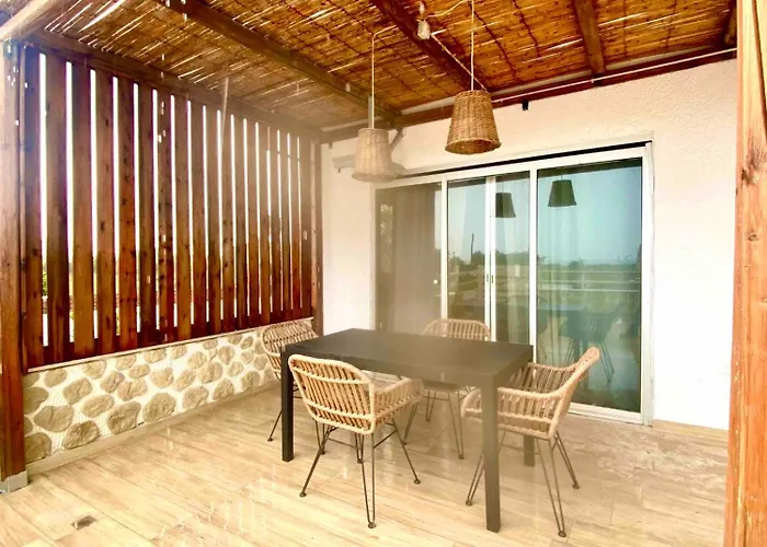 Boho Natural Beachfront Detached House